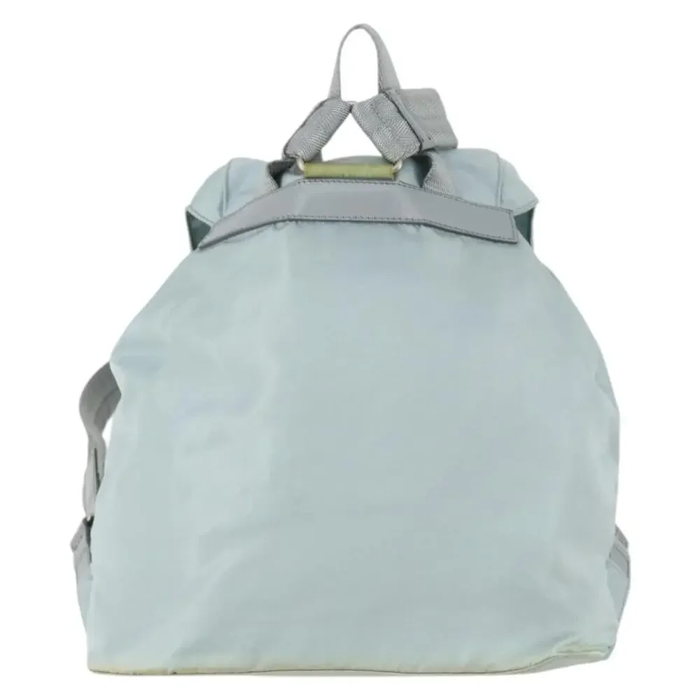 Prada Nylon Backpack Light Blue